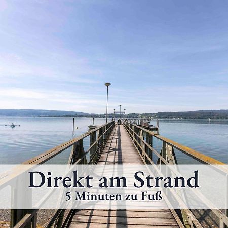 Grosse Moderne Ferienwohnung In Bester Bodenseelage L 1 Minute Zum Bodensee L 3 Zimmer L Vollausgestattete Kueche L Sonnenbalkon L Wlan L Willkommen Im Apartment Mettnau Радольфцелль  Экстерьер фото